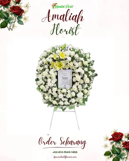 Krans Bunga Duka Ciwalen